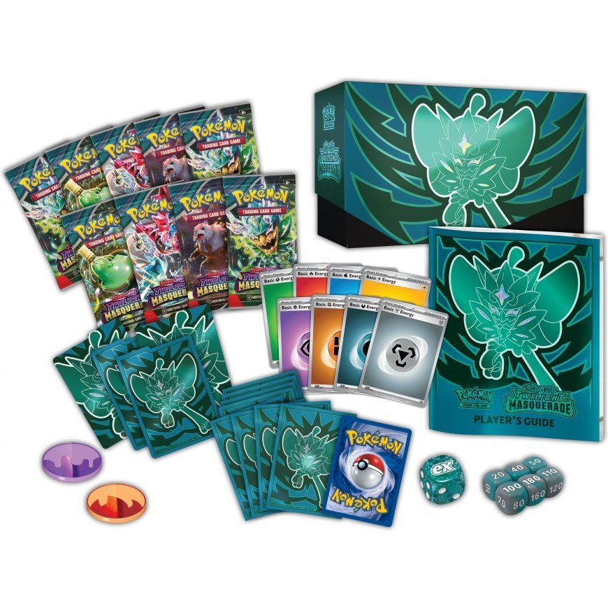 Pokemon Scarlet & Violet 6: Twilight Masquerade Elite Trainer Box Trading Card Set – 2