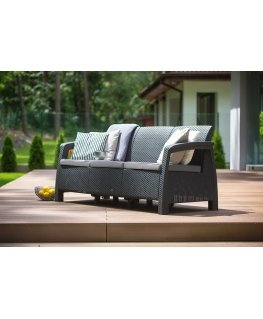 Keter Corfu Love Seat Max Sofa