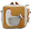 Little Dutch Little Farm plush cube Little Dutch Little Farm plush cube