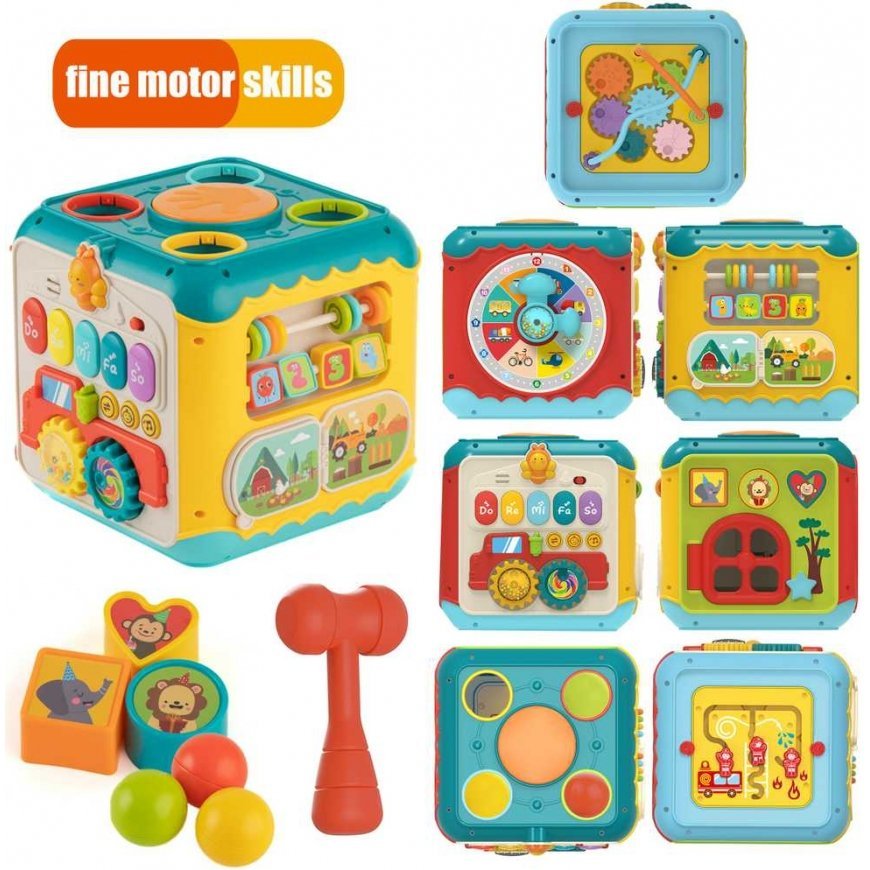 WOOPIE BABY aktyvumo dėžutė 6in1 - 18m+ – 2