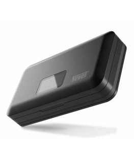 Newell LCD dual-channel charger with power bank and SD card reader for LP-E6 batteries for Canon