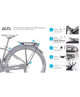 Bagažinė ACID PURE RILink Alu 29"