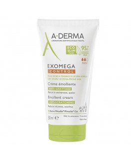 A-Derma Exomega Control Anti-Scratch Emollient Creamy, 50 ml