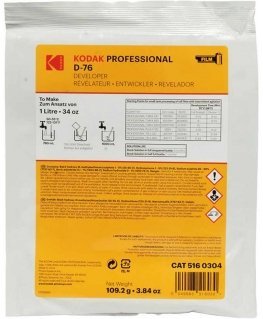 Kodak filmas developer D-76 1L (powder)