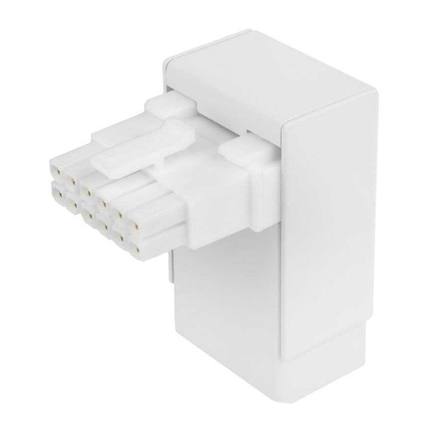 Kolink Core Pro 12V-2x6 90 Degree Adapter - Type 2, White