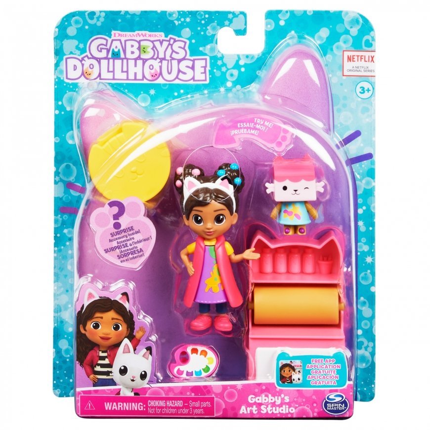 Gabby's Dollhouse GDH PYS Cat-tivity Pk1 Art Studio GML – 2