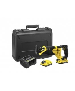STANLEY RECIPROCATING SAW 18V V20 2x2,0Ah SFMCS300D2K