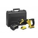 STANLEY ATGURTAJĀRZĀĢIS 18V V20 2x2,0Ah SFMCS300D2K STANLEY ATGURTAJĀRZĀĢIS 18V V20 2x2,0Ah SFMCS300D2K