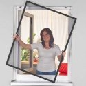 Easy Life Mako MOSKITEERA WINDOW ALU 130X150 ANTRACYT Easy Life Mako MOSKITEERA WINDOW ALU 130X150 ANTRACYT