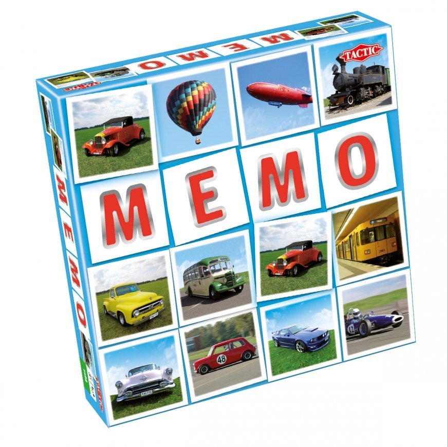Tactic Transport Memo Kaardimäng Sobimine