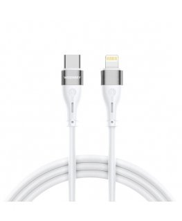 Wozinsky WSTCL1 Lightning | USB-C PD 27W cable 1 m - white