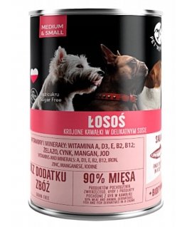 PET REPUBLIC Adult Medium & Small Salmon - wet dog food - 400g