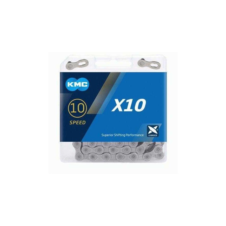 Chain KMC X10 Gray 10-speed 114-links – 3