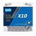 Chain KMC X10 Gray 10-speed 114-links Chain KMC X10 Gray 10-speed 114-links