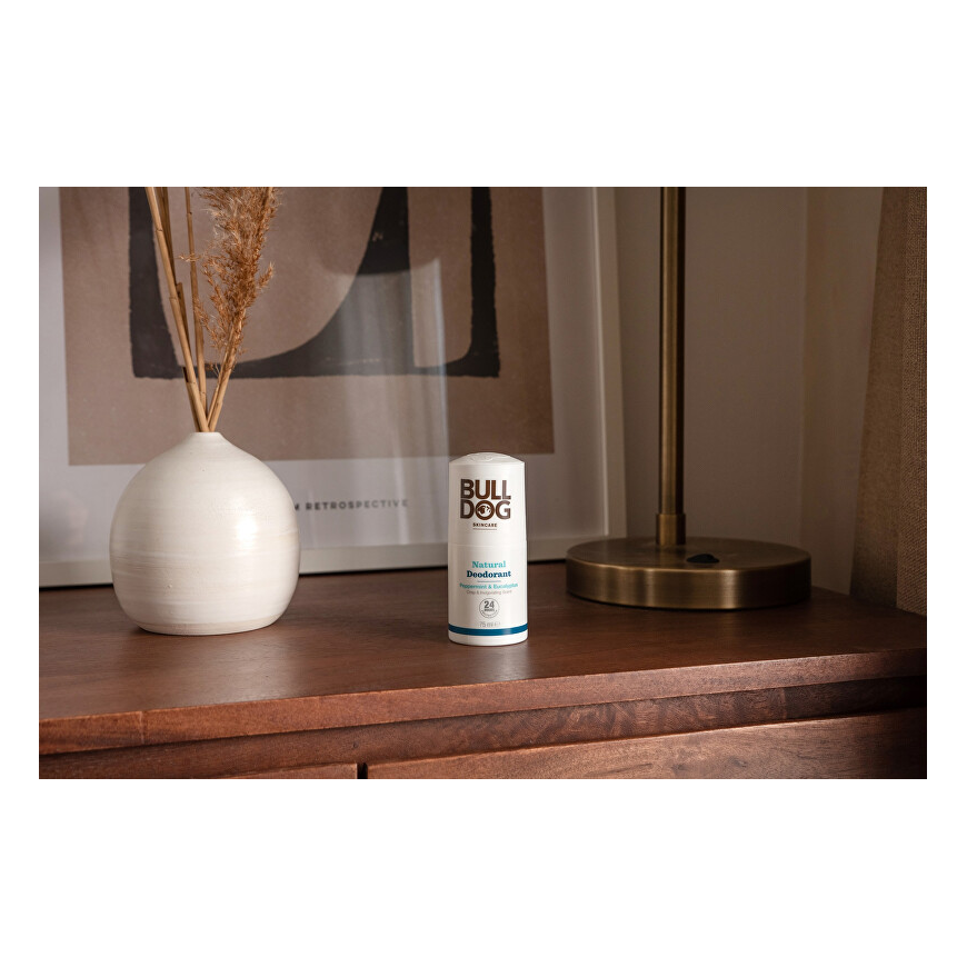 Bulldog Natural Deodorant Peppermint & Eucalyptus Crisp & Invigorating Scent - Přírodní kuličkový deodorant