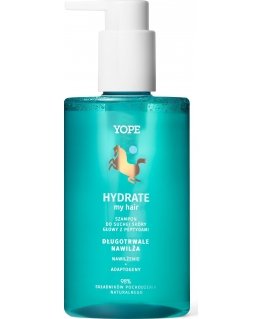Yope Yope Hydrate My Hair šampūnas sausai galvos odai su peptidais 300ml