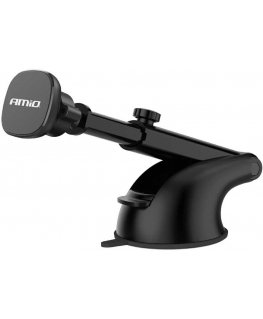 Magnetic car holder for phone, window, cockpit, dashboard amio-03788