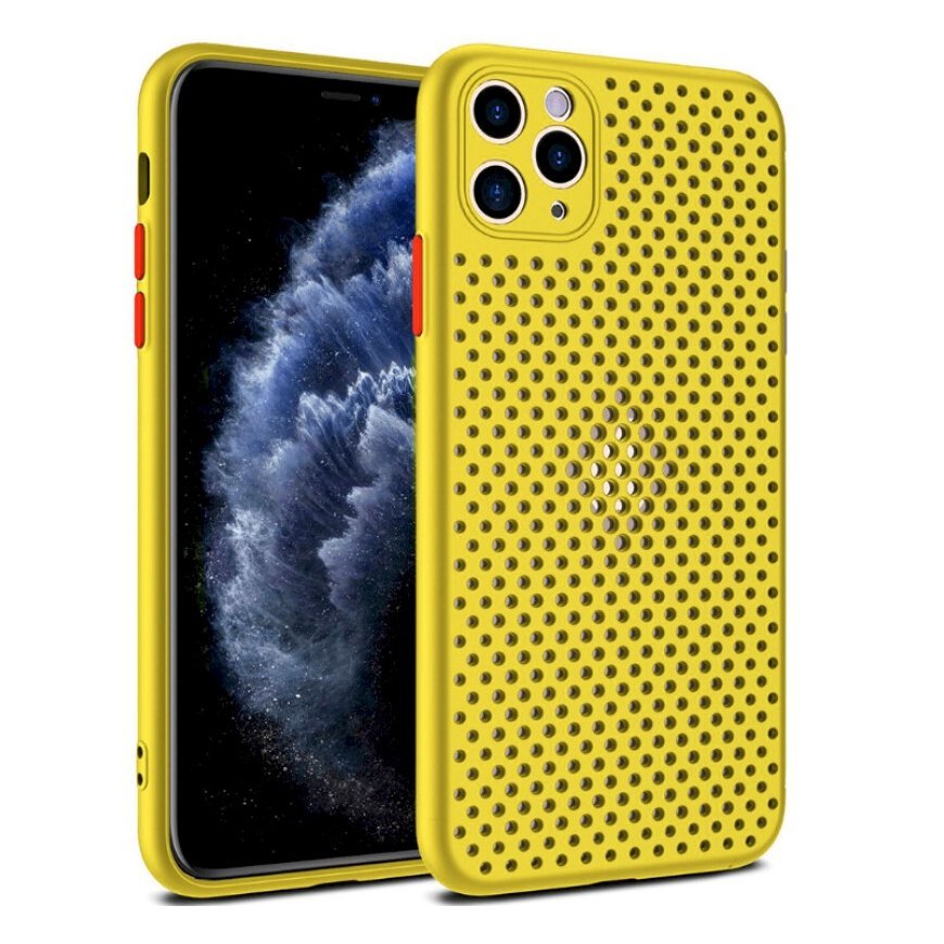 Fusion Breathe Case Silicone Case For Apple iPhone 12 Pro Max Ye
