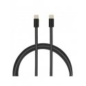 IBOX CABLE IKUTCS1B USB-C 60W SILICON 1M BLACK
