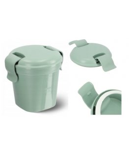 Food bowl Cup S 0,4L Smart Eco To Go Ø11x11cm soft green