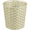 Curver Style 218652 trash can 0.7 L Round Plastic Cream Curver Style 218652 trash can 0.7 L Round Plastic Cream