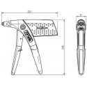 Kniedijimo replės GESIPA Flipper Kniedijimo replės GESIPA Flipper