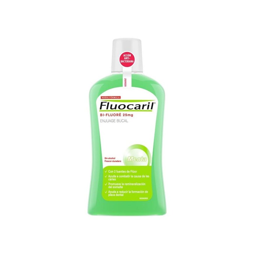 Fluocaril Bi-fluoride burnos skalavimo skystis 500ml
