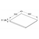 BOSCH PVS61RHB1E induktsioonpliidiplaat BOSCH PVS61RHB1E induktsioonpliidiplaat