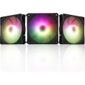 Blackstorm Luna UF120 ARGB PWM Fan Kit Black 120mm 3 Pack Blackstorm Luna UF120 ARGB PWM Fan Kit Black 120mm 3 Pack