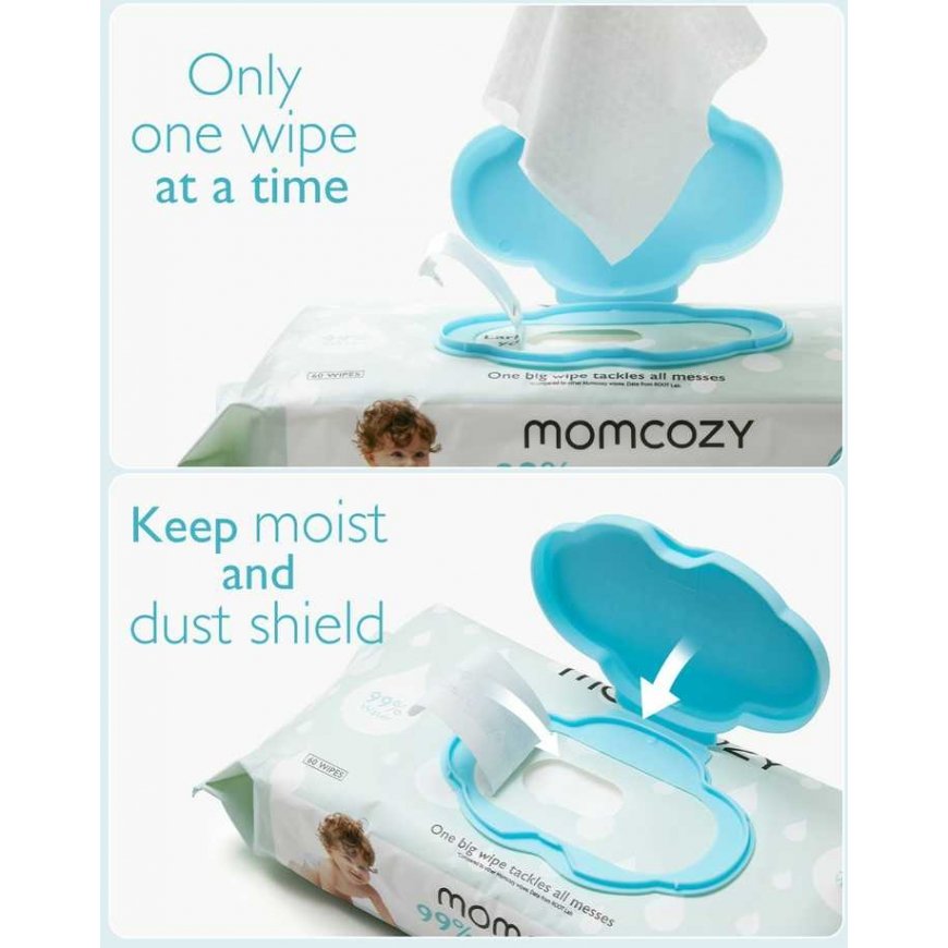 MOMCOZY DRĖGNOS SERVETĖLĖS XL DYDŽIO, 4 PAKUOTĖS PO 60 VNT. – 3