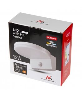 Ceiling LED lamp with twilight and motion sensor MCE344W