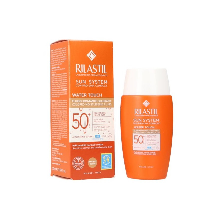 "Rilastil Sun System Vanduo Touch Colour Spf50+" veido kremas nuo saulės 50ml – 3