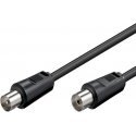 Fuj:tech antenna cable, 1 m, black Fuj:tech antenna cable, 1 m, black