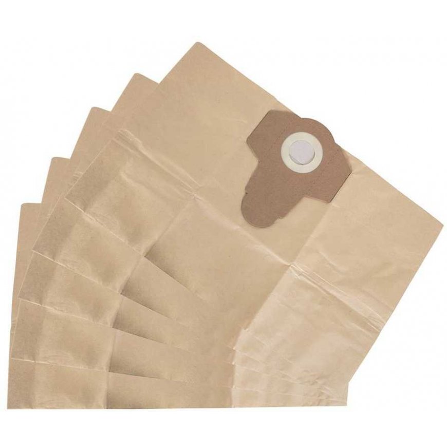 Popieriniai filtrai-maišeliai, 5 vnt, ASP 50, Scheppach – 4
