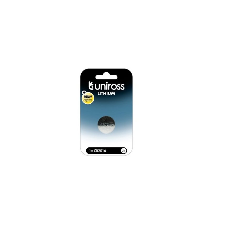Uniross U0215251 baterija Vienreizējas lietošanas baterija CR2016 Litijs