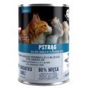 PET REPUBLIC Adult Trout - mitrā kaķu barība - 400g