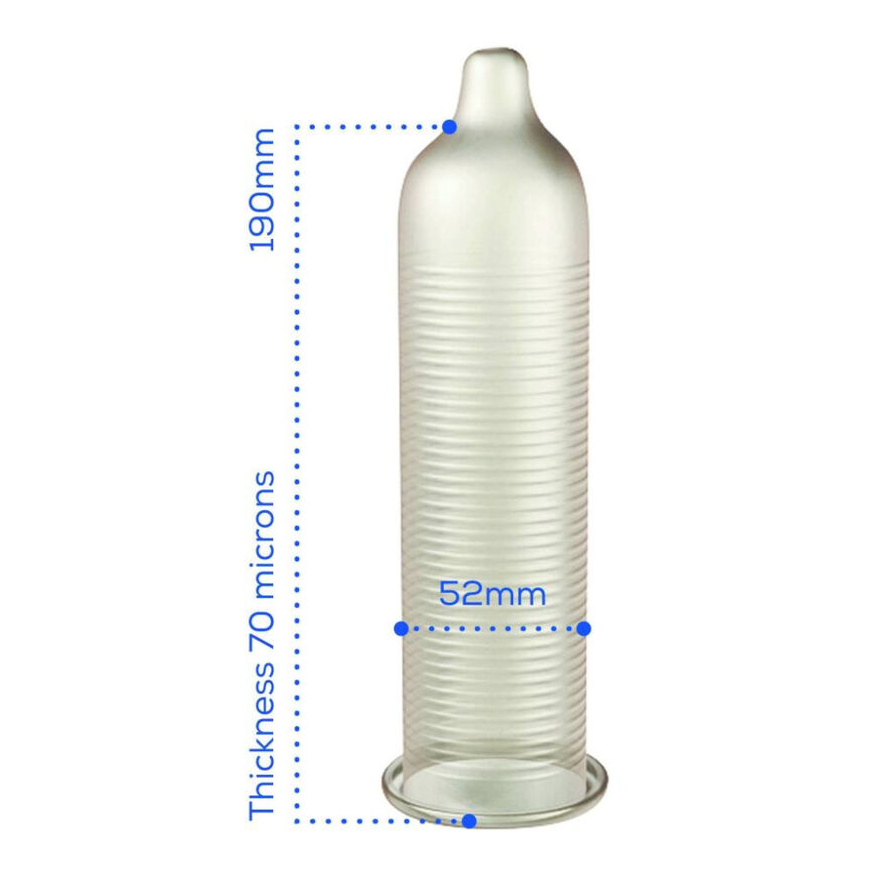 Pasante Healthcare Prezerwatywy Warming Bulk Pack Pasante (144szt) – 2