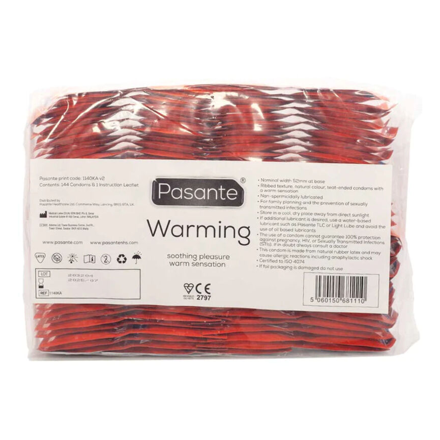 Pasante Healthcare Warming Bulk Pack Pasante Condoms (144 pcs) – 3