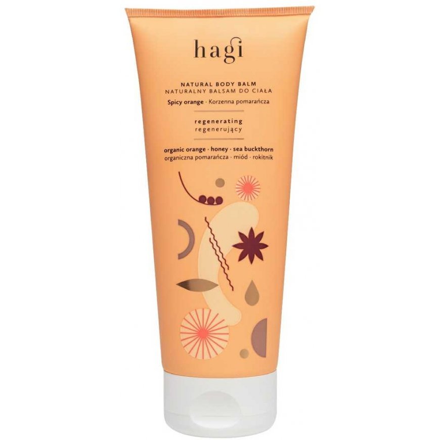 Hagi Spicy Oranžinis regeneruojantis kūno balzamas 200ml
