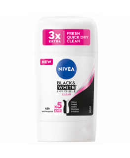 Nivea Black & White Invisible Clear 50ml