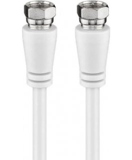 Fuj:tech F-male - F-male coaxial cable, 2 m