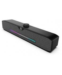 Kompiuterio kolonėlės HP Soundbar DHS-4200, 6W, juoda, 3,5 mm jack (USB), pašvietimas