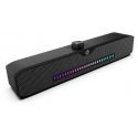 Kompiuterio kolonėlės HP Soundbar DHS-4200, 6W, juoda, 3,5 mm jack (USB), pašvietimas