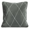Eurofirany MARGO Harmaa 45 x 45 cm Sametti Eurofirany MARGO Harmaa 45 x 45 cm Sametti