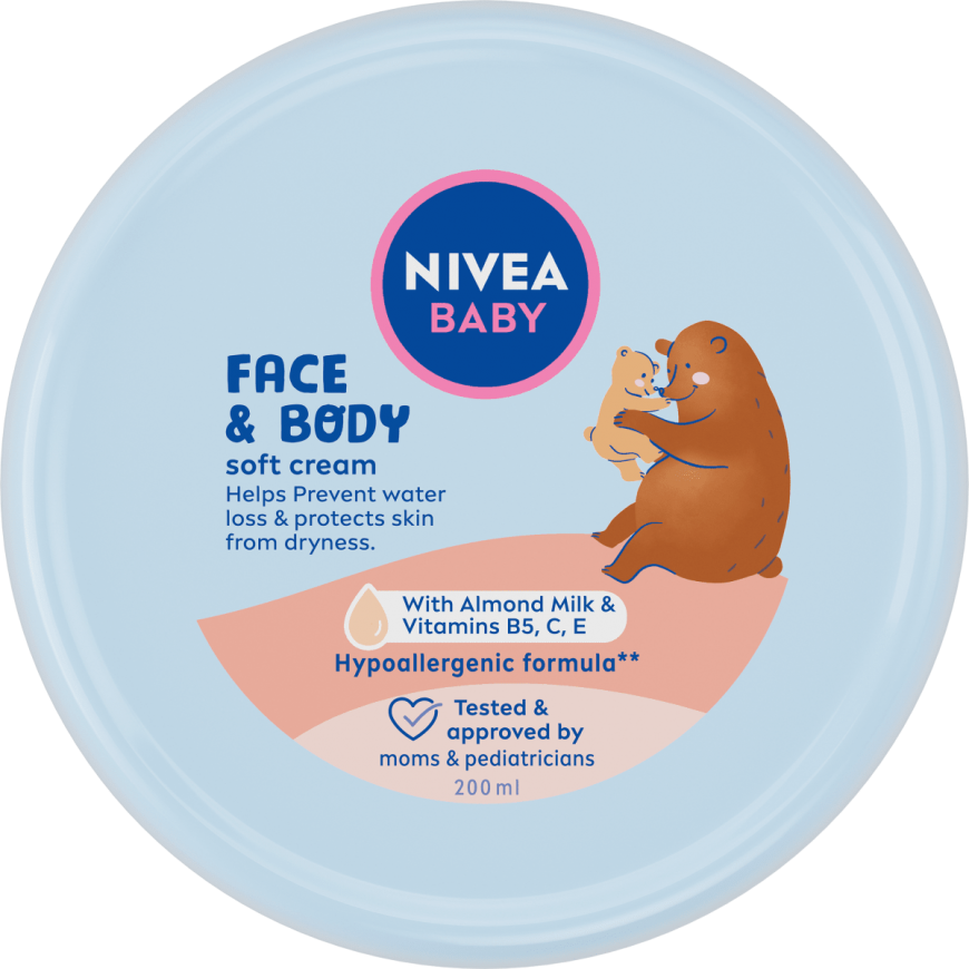 Nivea Baby Face & Body Soft Cream 200ml – 2