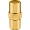 Wentronic 70455 bendraašis kabelis 1 m Koaksialus Juoda
