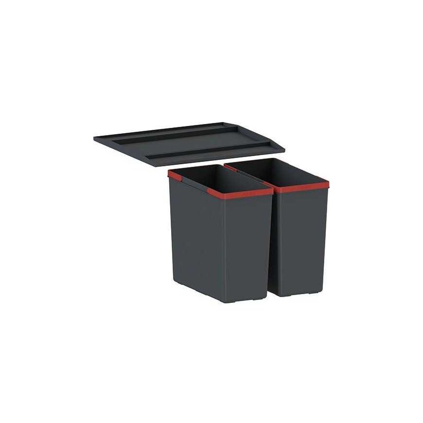Trash can FRANKE, Easy Sort, 45-2, 2x14.5L – 3