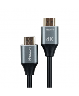 Tellur High Speed HDMI 2.0 cable, 4K 18Gbps plug-plug Ethernet gold-plated 3m black