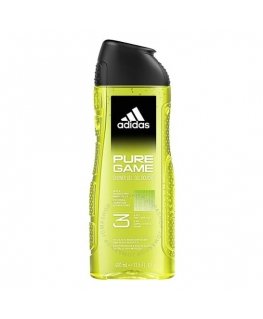 CONFETTIWOW adidas Pure Game 3-in-1 Shower Gel & Shampoo for Men