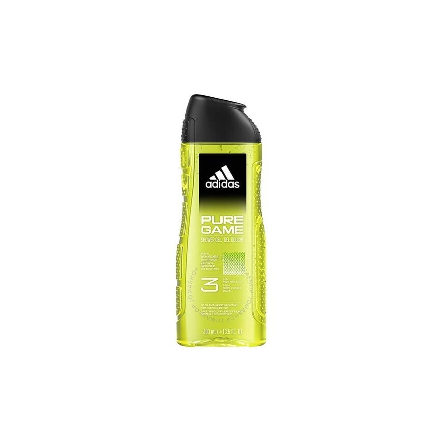 CONFETTIWOW adidas Pure Game 3-in-1 Shower Gel & Shampoo for Men